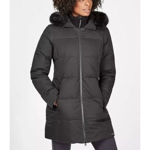 SWEATY BETTY  North Pole Primaloft Hooded Parka Black Small